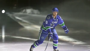 Henrik Sedin, szwedzki kapitan Vancouver Canucks 