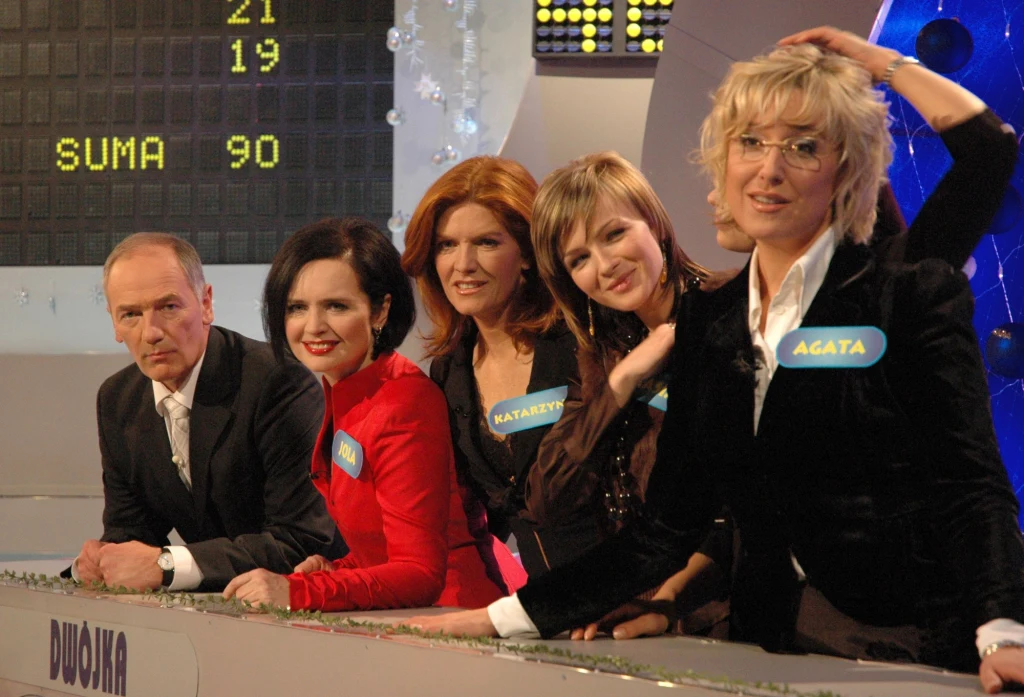Obara z koleżankami z TVP Obara z koleżankami z TVP