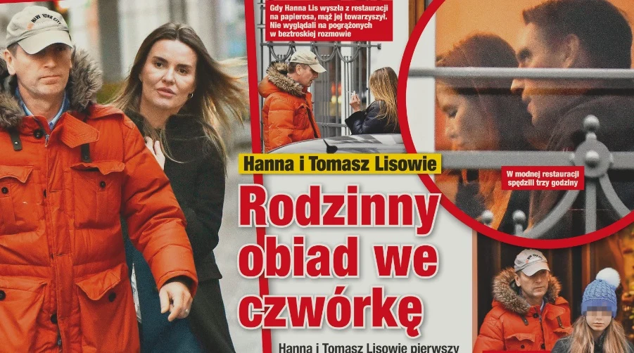 Hanna i Tomasz na wspólnym rodzinnym obiedzie! 