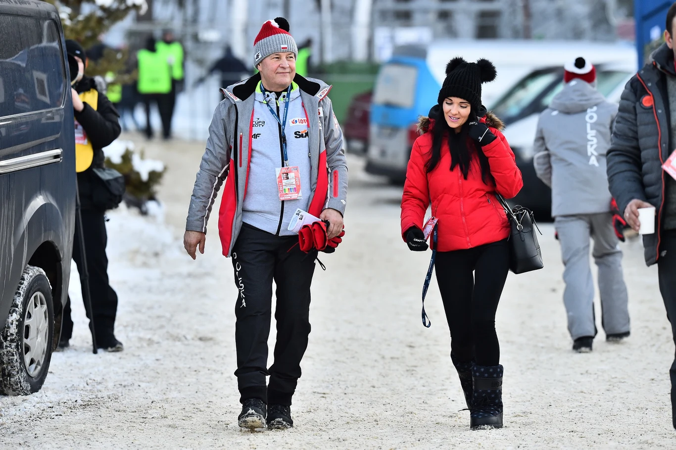 Apoloniusz Tajner z ukochaną Apoloniusz Tajner z ukochaną