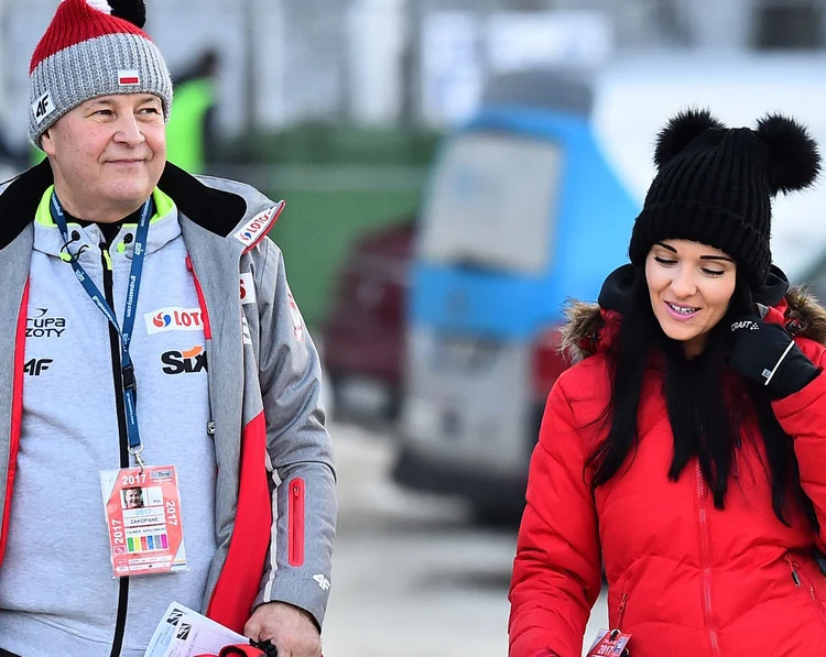 Apoloniusz Tajner z ukochaną Apoloniusz Tajner z ukochaną