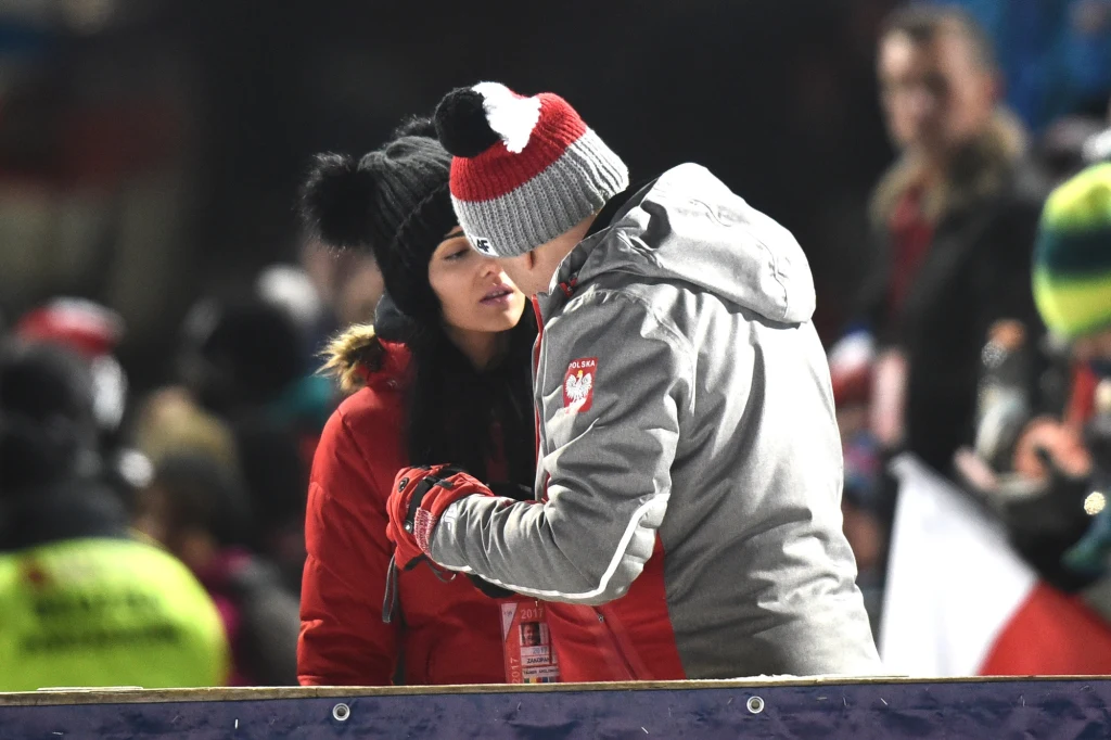 Apoloniusz Tajner z ukochaną Apoloniusz Tajner z ukochaną