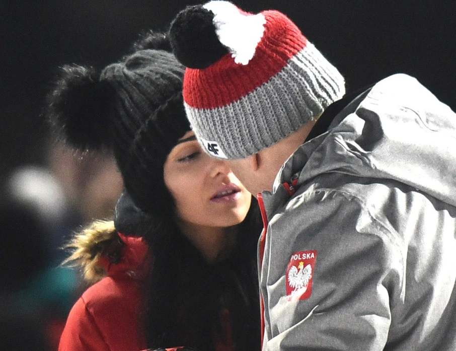 Apoloniusz Tajner z ukochaną Apoloniusz Tajner z ukochaną