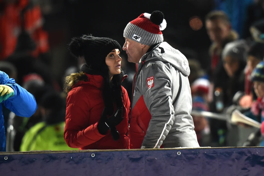 Apoloniusz Tajner z ukochaną Apoloniusz Tajner z ukochaną