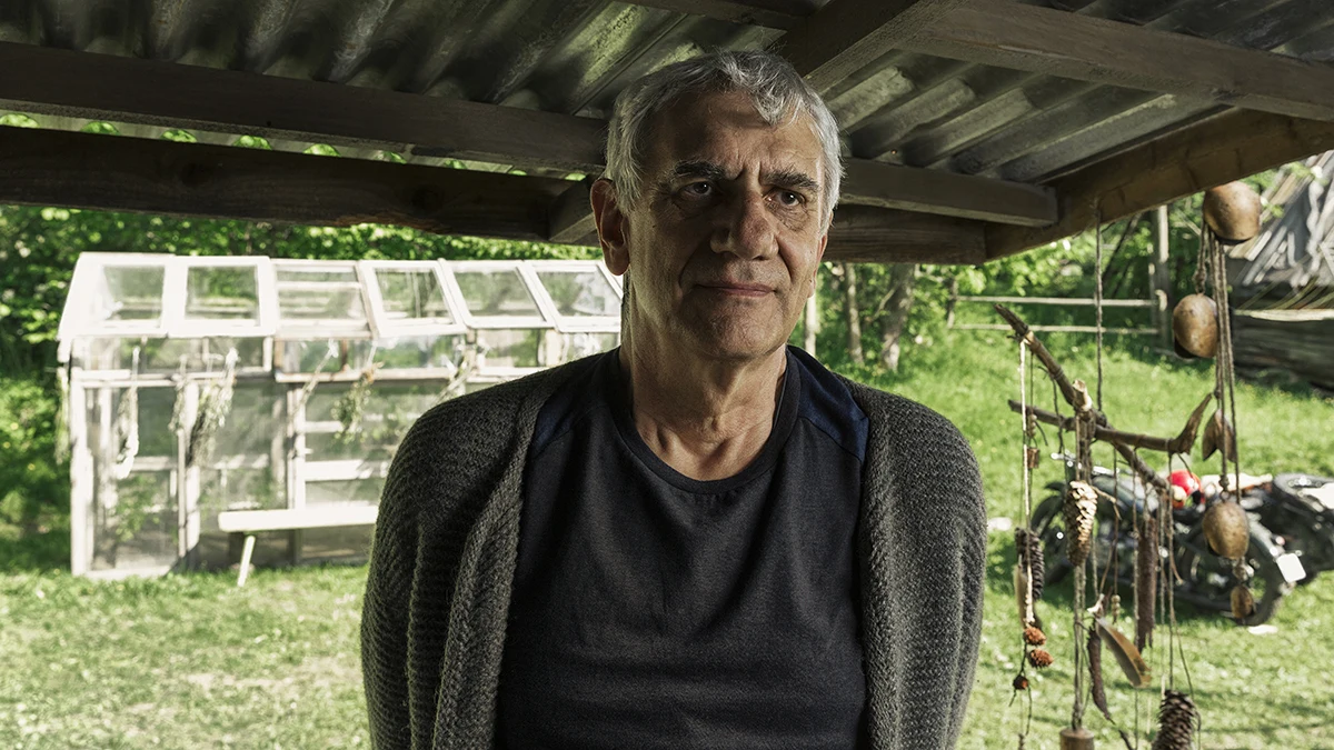 Wiktor Zborowski w scenie z filmu "Pokot" Wiktor Zborowski w scenie z filmu "Pokot"