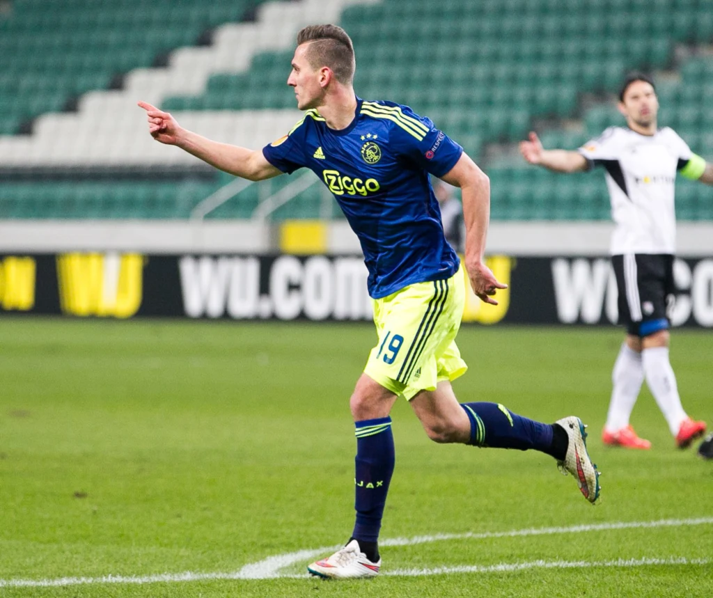 Mateusz Górski będzie kolejnym Polakiem po Arkadiuszu Miliku (na zdjęciu), który zagra w Ajaksie Amsterdam Mateusz Górski będzie kolejnym Polakiem po Arkadiuszu Miliku (na zdjęciu), który zagra w Ajaksie Amsterdam