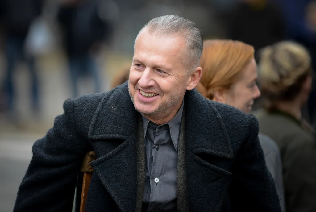 Bogusław Linda na planie zdjęciowym najnowszego filmu Andrzeja Wajdy "Powidoki" Bogusław Linda na planie zdjęciowym najnowszego filmu Andrzeja Wajdy "Powidoki"