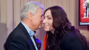 Justyna Kowalczyk i Apoloniusz Tajner