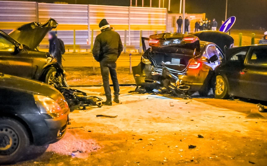 Wypadek w Lubiczu Dolnym