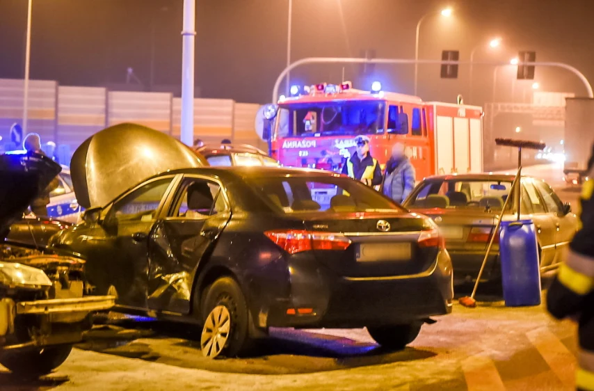 Wypadek w Lubiczu Dolnym