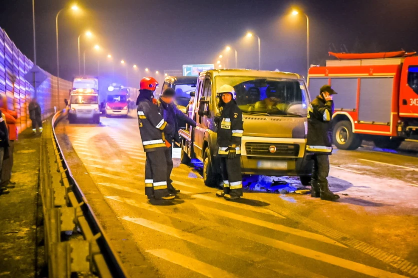 Wypadek w Lubiczu Dolnym