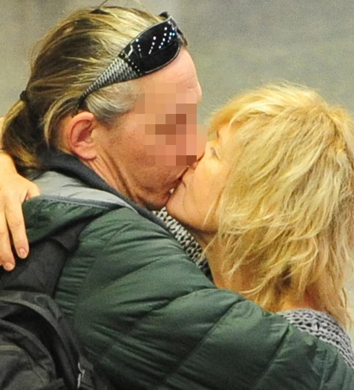 Ewa Kasprzyk z tajemniczym mężczyzną