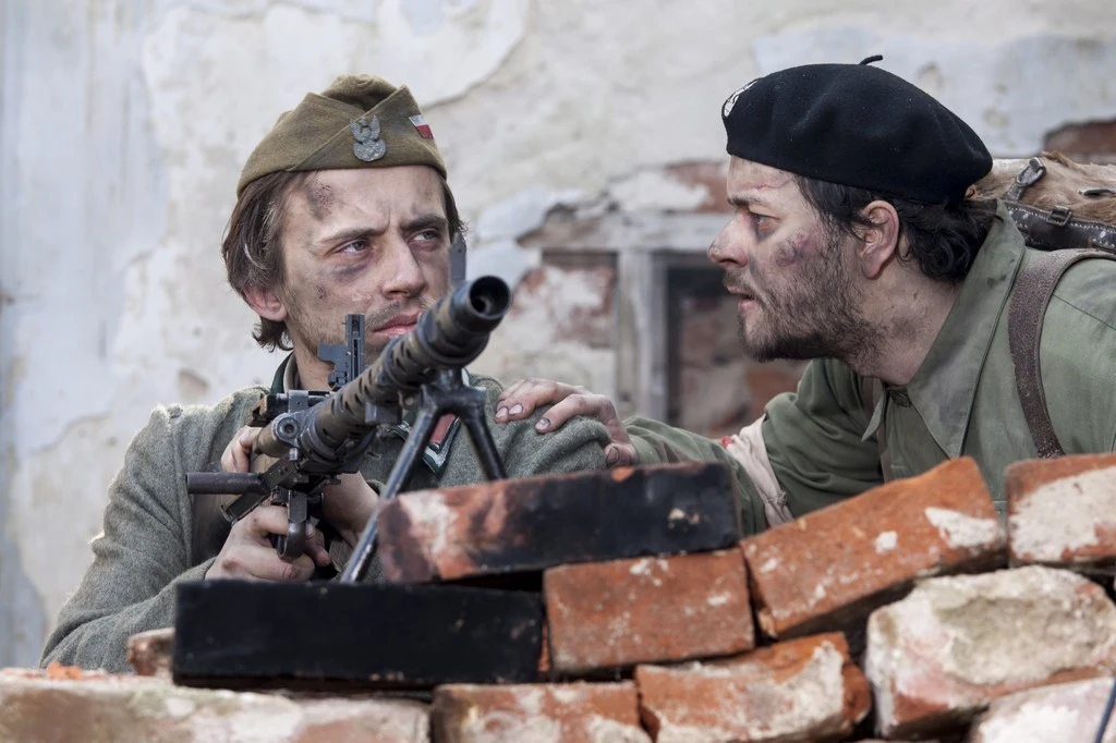 Wojciech Niemczyk w scenie z filmu "Wyklęty"