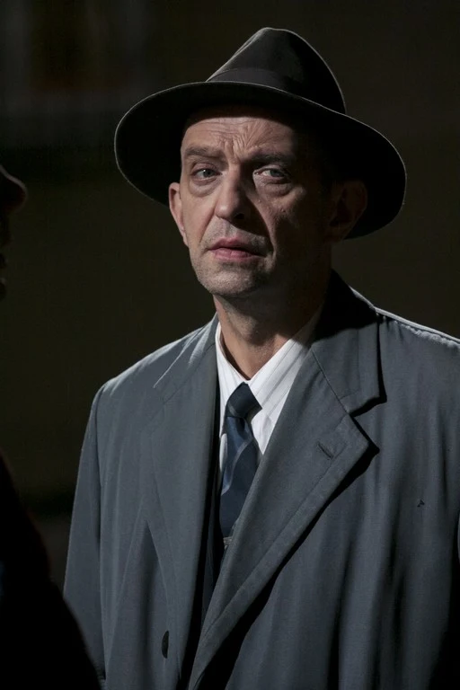 Janusz Chabior w scenie z filmu "Wyklęty"