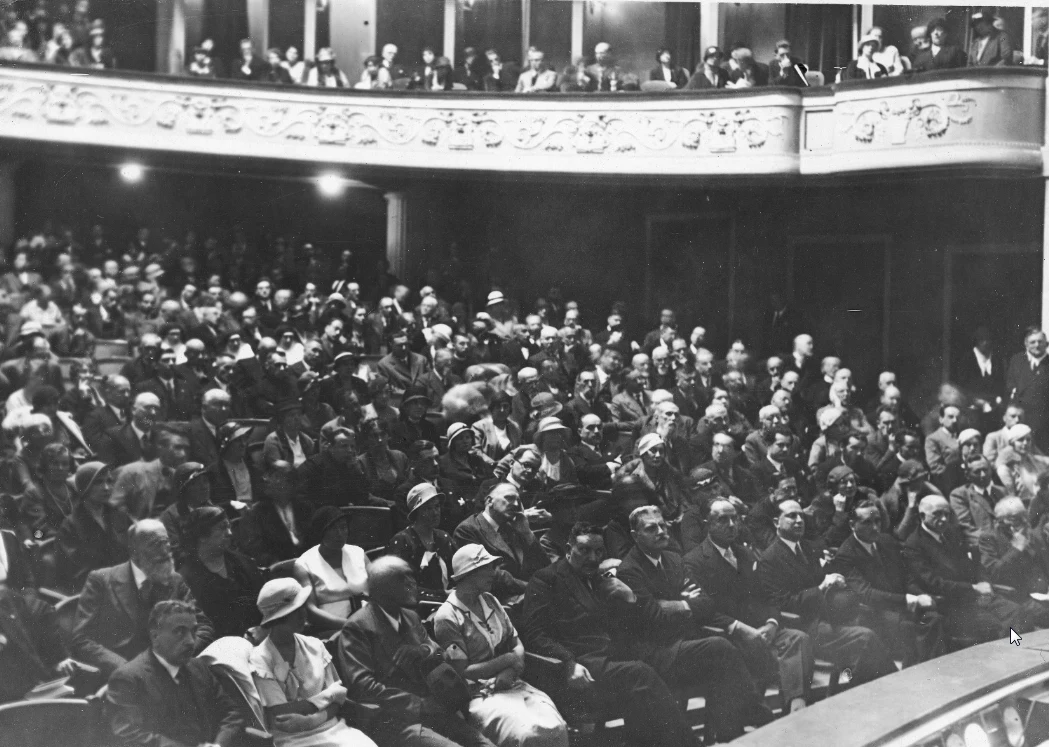 Widownia w Teatrze Polskim w Warszawie