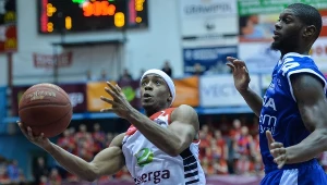 Rozgrywający Jerel Blassingame (z piłką) został zastąpiony przez rodaka Anthony'ego Goodsa