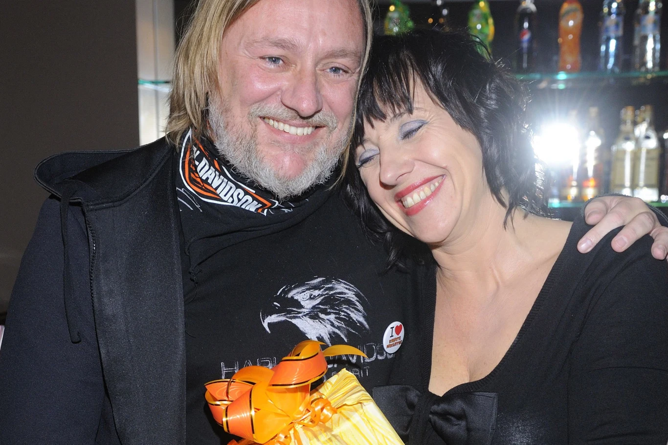 Hanna Śleszyńska z ukochanym