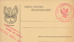Karta polowa Legionów Polskich 