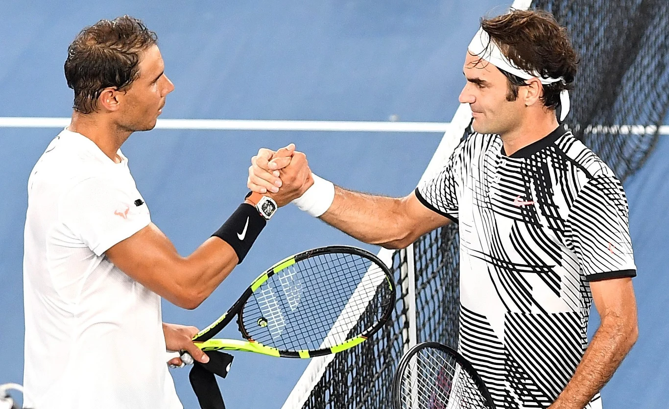 Rafael Nadal i Roger Federer Rafael Nadal i Roger Federer