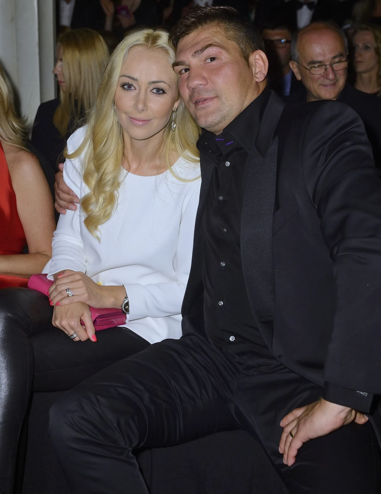 Dariusz Michalczewski z żoną Basią