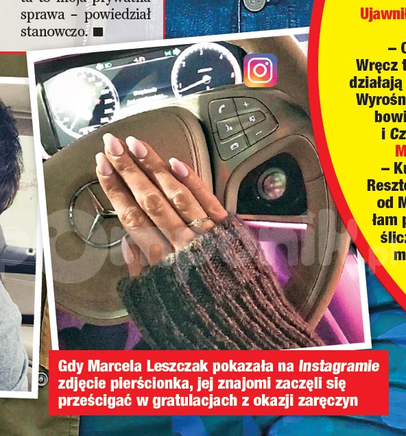 Czy to pierścionek zaręczynowy? Czy to pierścionek zaręczynowy?