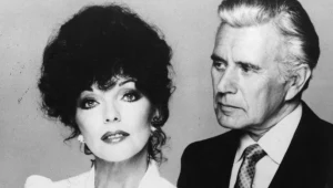 Joan Collins, John Forsythe