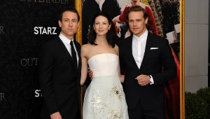 Tobias Menzies, Caitriona Balfe, Sam Heughan