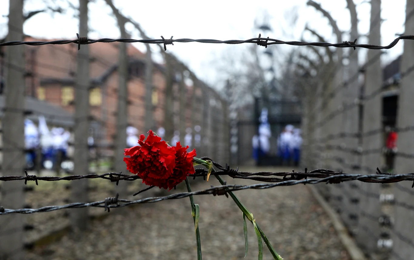 Teren byłego obozu Auschwitz