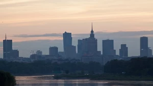 Widok na centrum Warszawy; zdj. ilustracyjne 