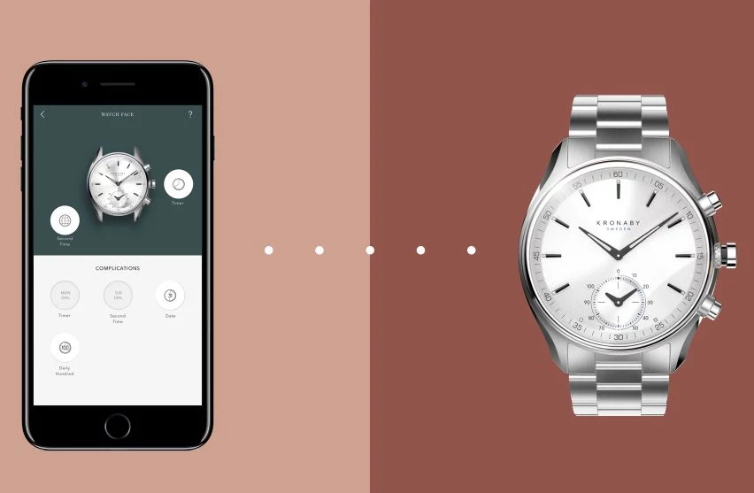 Zegarki Kronaby są połączeniem klasycznego wyglądu i nowej technologii