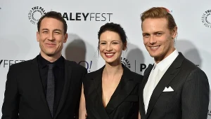 Tobias Menzies, Caitriona Balfe oraz Sam Heughan