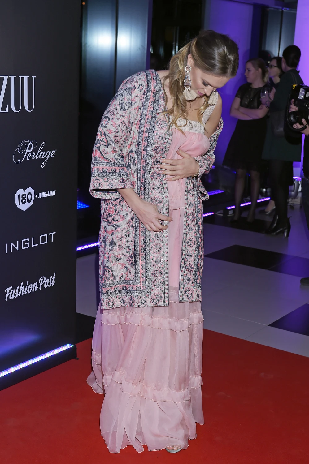 Zofia Ślotała jeszcze w ciąży z synkiem Zofia Ślotała jeszcze w ciąży z synkiem