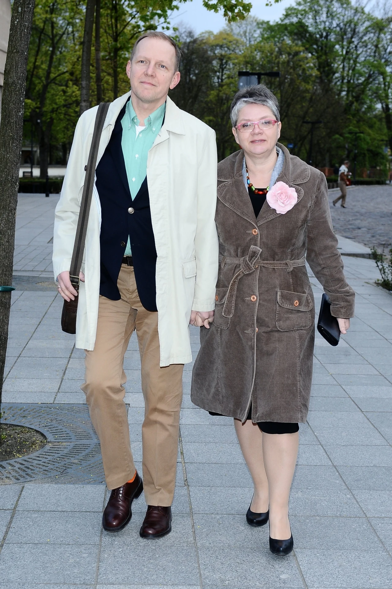 Dorota Zawadzka z mężem Dorota Zawadzka z mężem