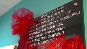 Tablica w pomorskim żłobku