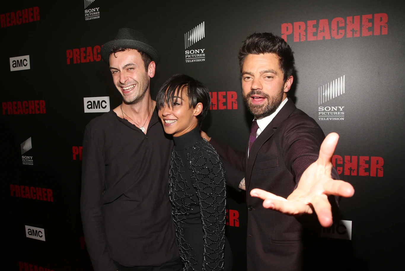 Joseph Gilgun, Ruth Negga, Dominic Cooper Joseph Gilgun, Ruth Negga, Dominic Cooper