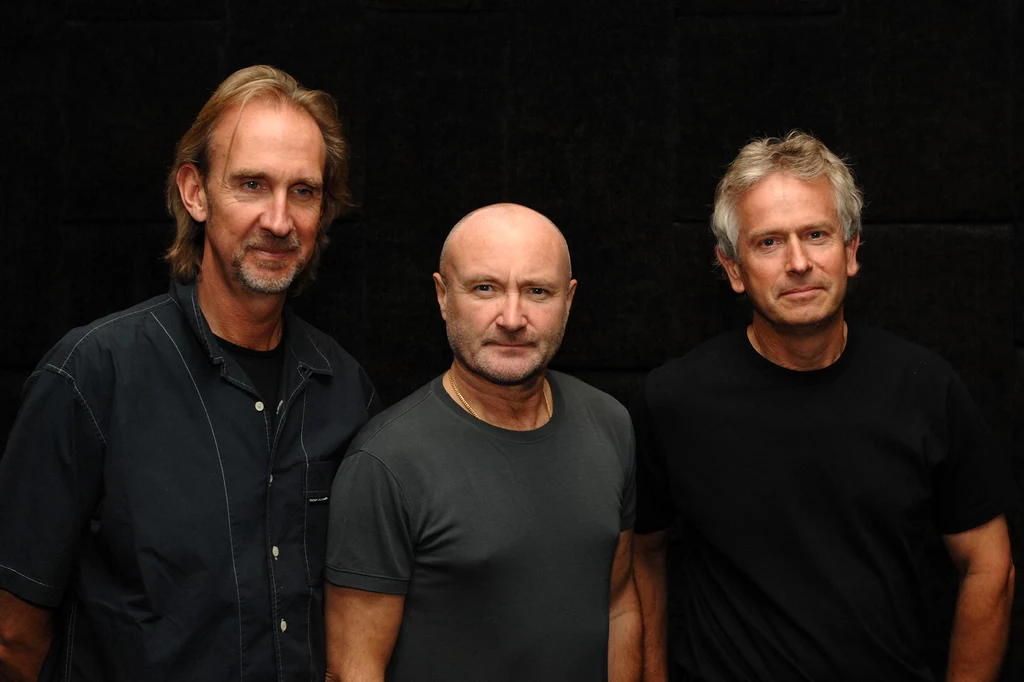 Genesis w 2007 roku: Mike Rutheford, Phil Collins i Tony Banks