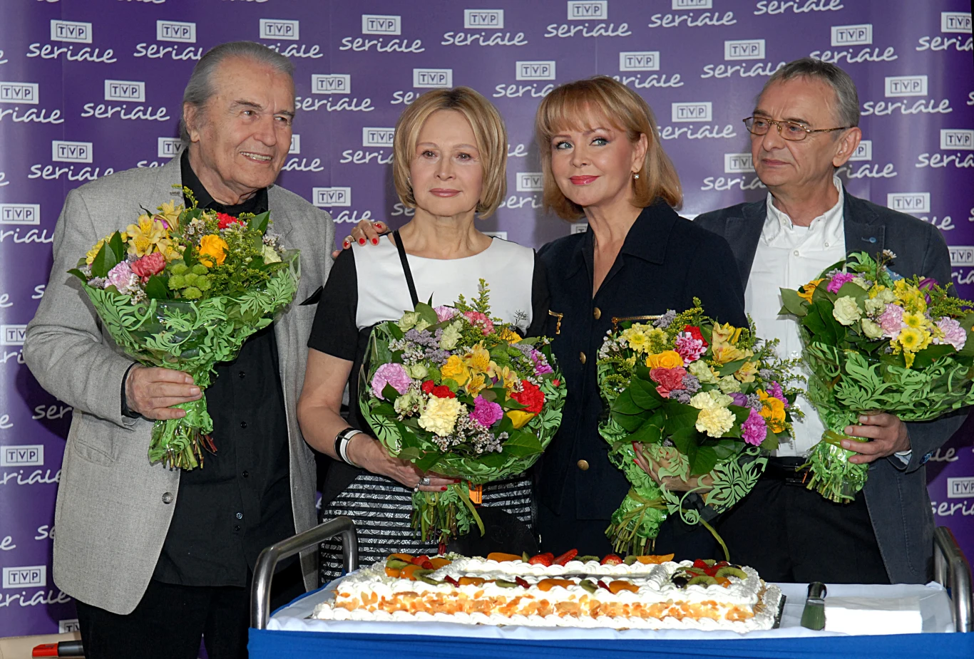 Tadeusz Pluciński na jubileuszu "Kariery Nikodema Dyzmy" Tadeusz Pluciński na jubileuszu "Kariery Nikodema Dyzmy"