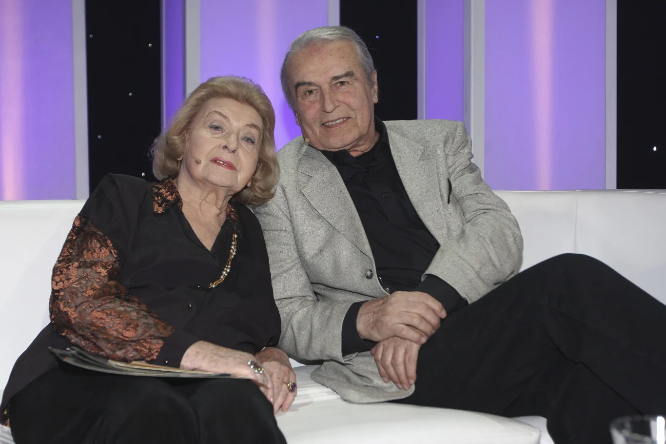 Tadeusz Pluciński z Niną Andrycz Tadeusz Pluciński z Niną Andrycz