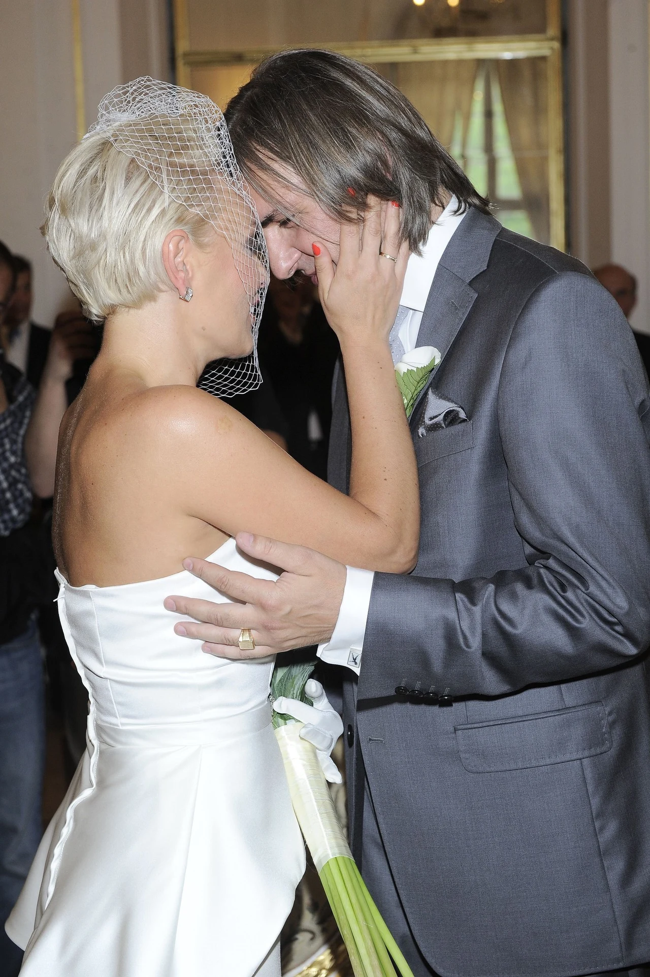 Monika w dniu ślubu