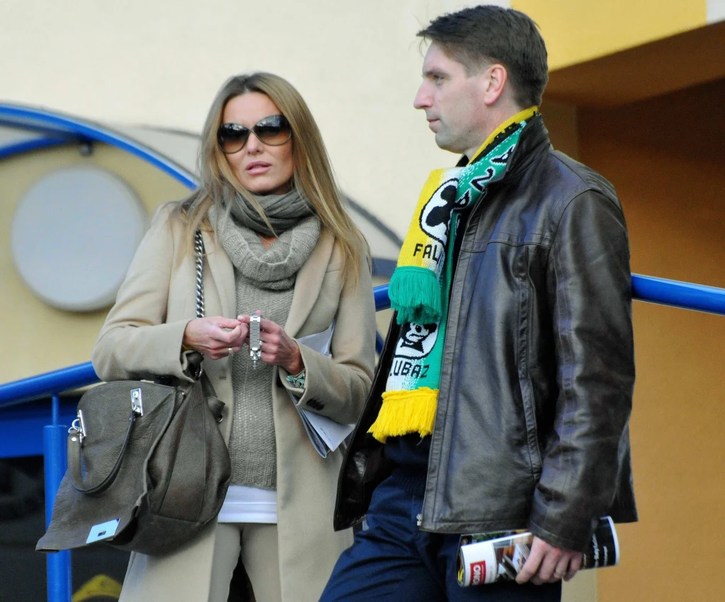 Hanna Smoktunowicz-Kedaj-Lis, Tomasz Lis, fot.Reporter/Zaff