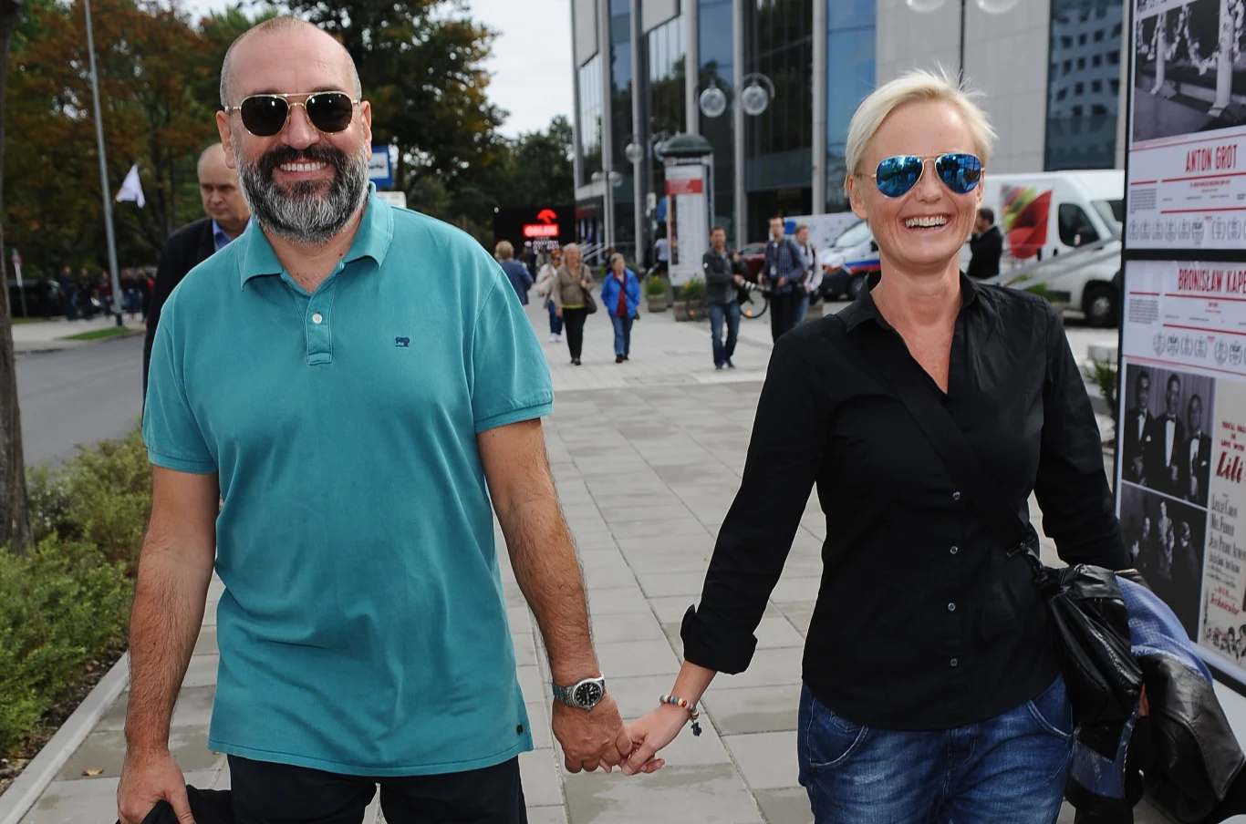 Kinga Preis z partnerem Kinga Preis z partnerem