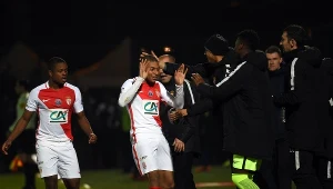 Kylian Mbappe cieszy się ze zdobycia bramki