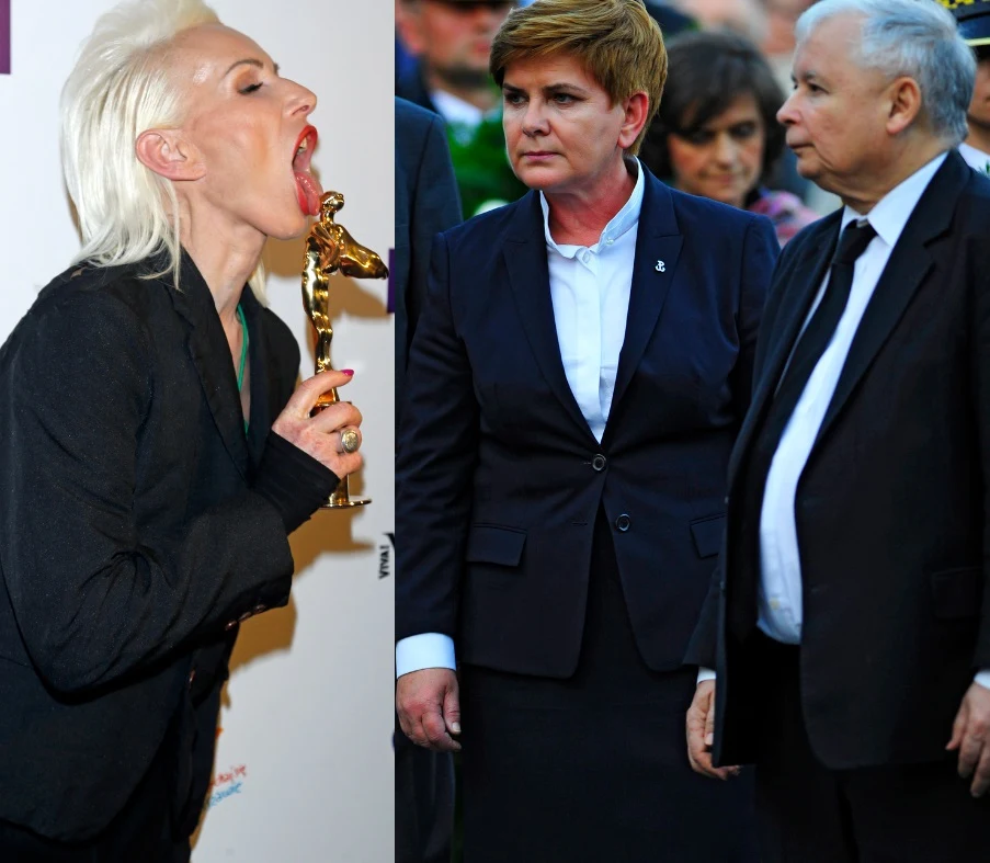 Kora i Szydło z Kaczyńskim