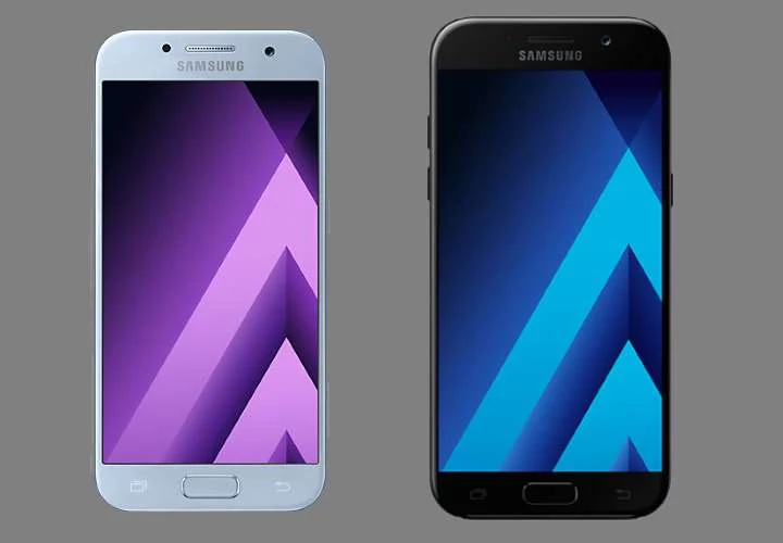 Nowe Samsung Galaxy A3 (po lewej) i Galaxy A5