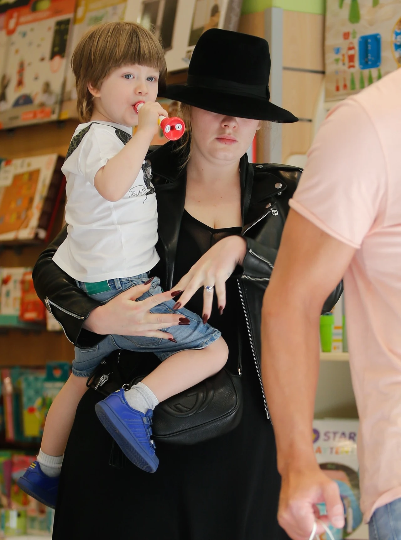 Adele z synkiem Adele z synkiem