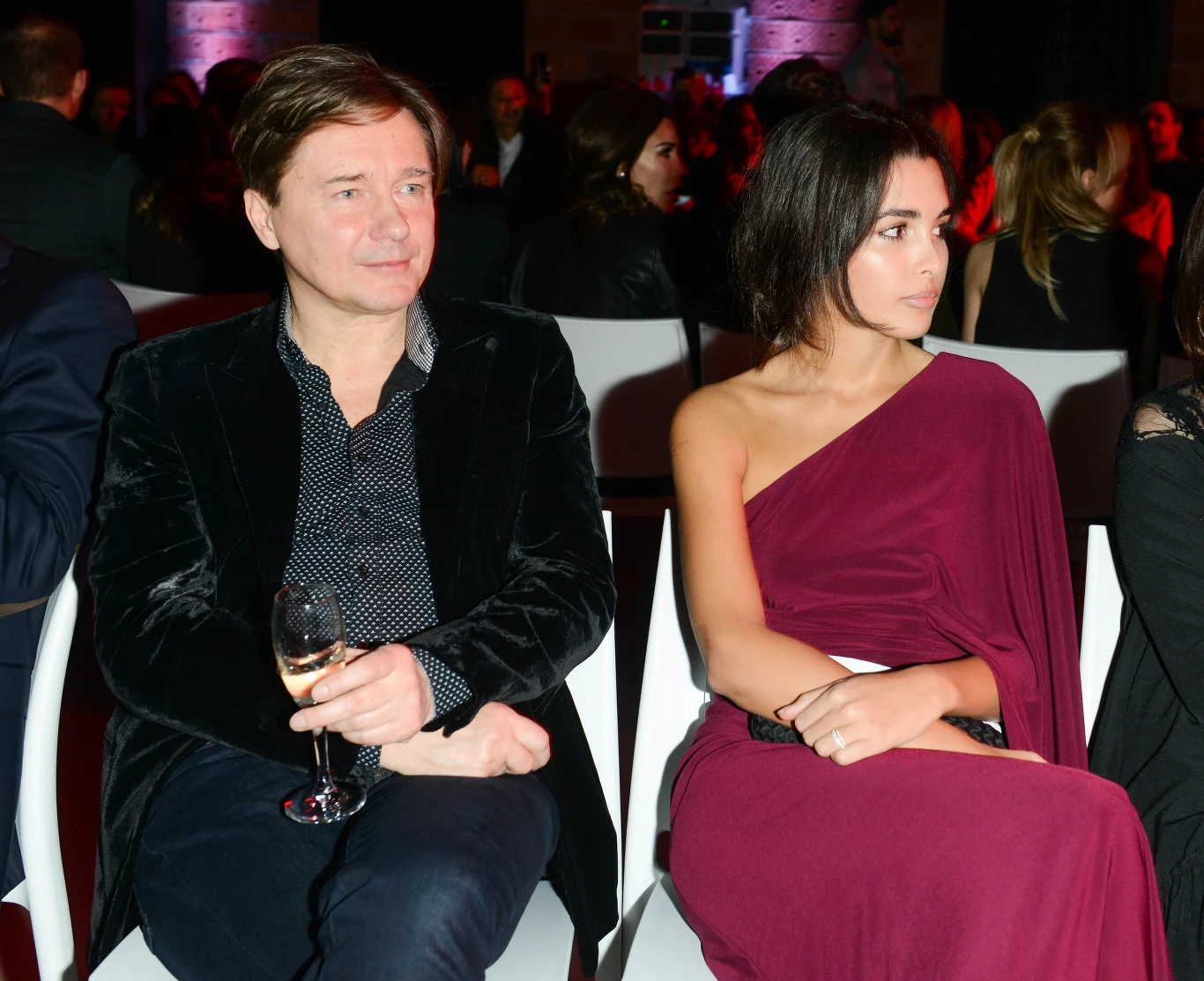 Mariusz Treliński i Sara Faraj