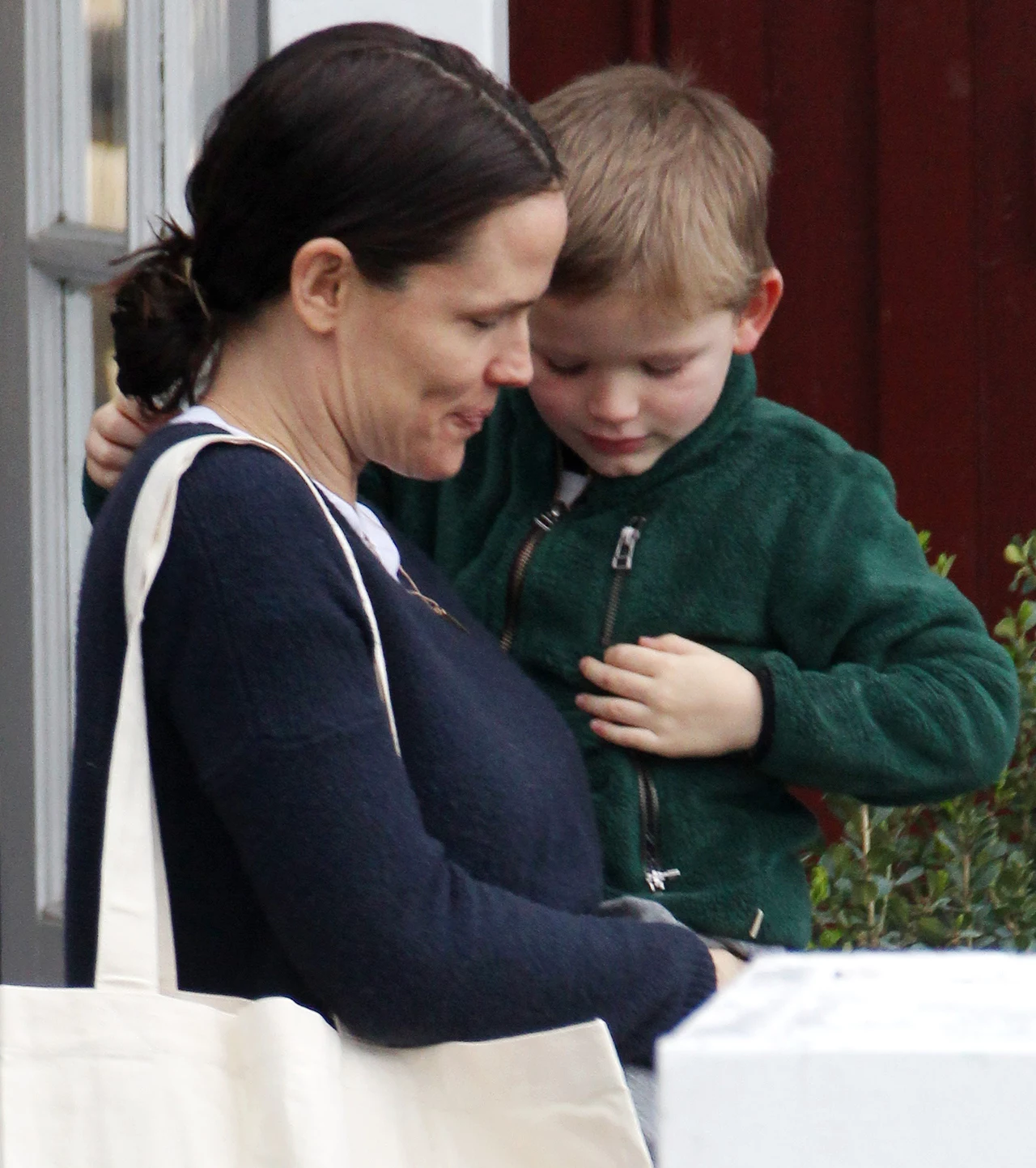 Jennifer Garner z synkiem Jennifer Garner z synkiem