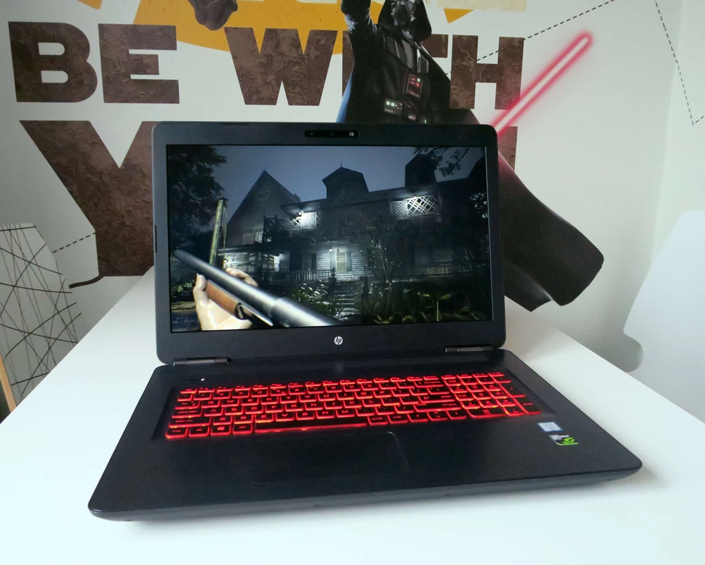 HP Omen 17-w172nw i Resident Evil VII: Biohazard