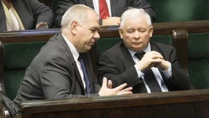 Jacek Sasin i Jarosław Kaczyński