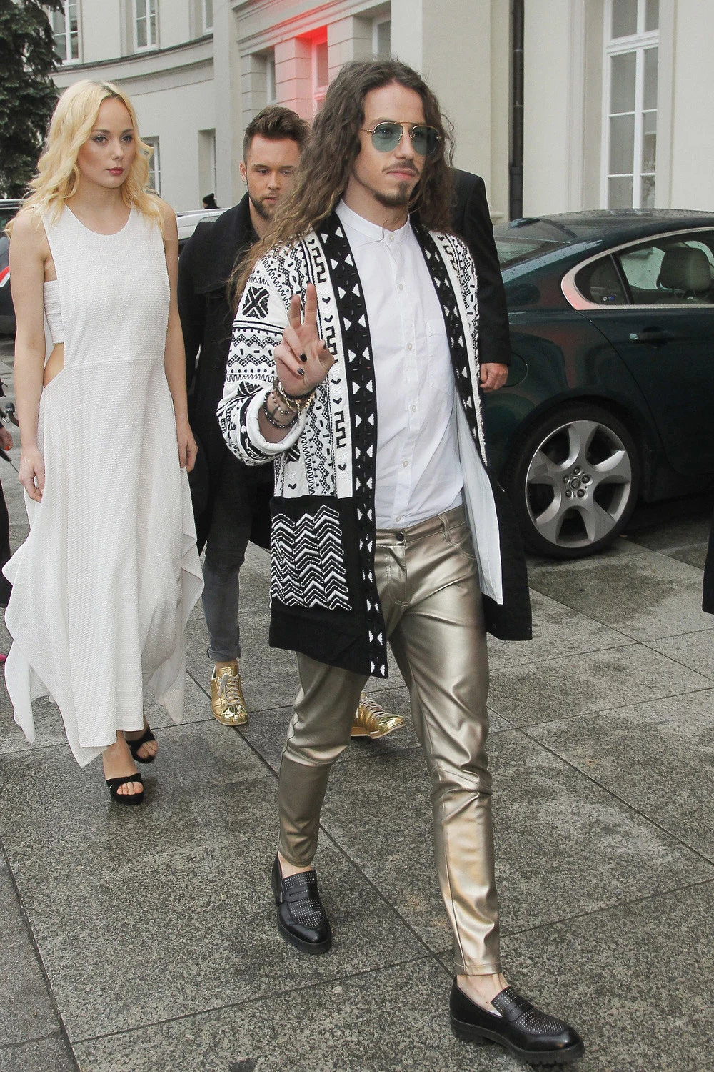 Michał Szpak miał wypadek, ale nie doznał obrażeń Michał Szpak miał wypadek, ale nie doznał obrażeń